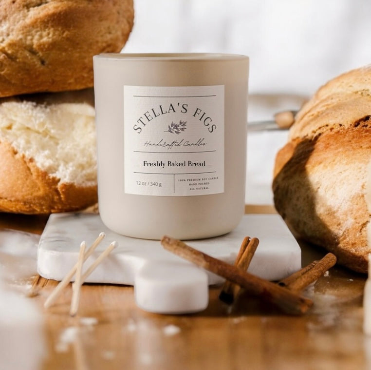 Freshly Baked Bread Candle