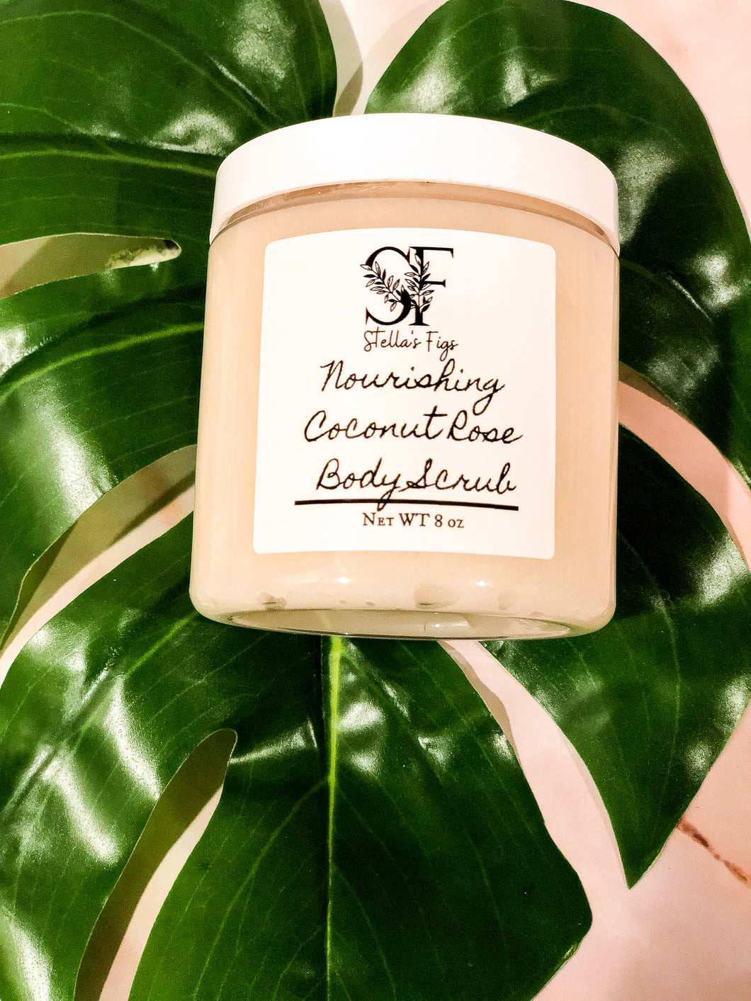 Coconut Rose Body Scrub