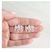 Load image into Gallery viewer, Mrs. Stud Earrings
